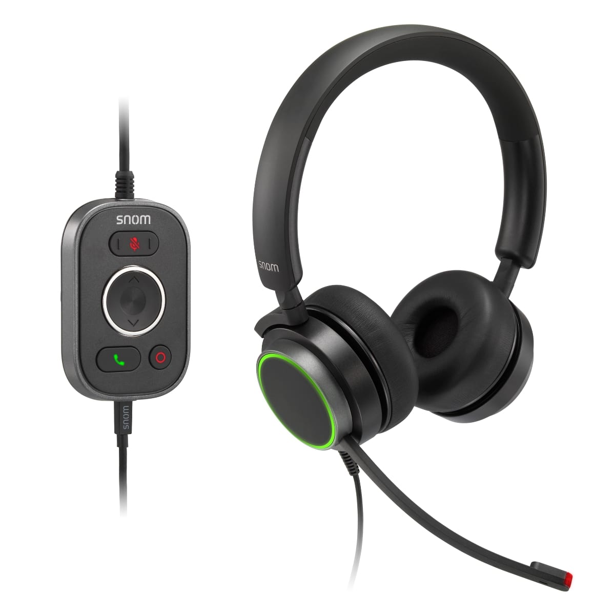 SNOM A330D Headset, Wired Duo, HD Audio Quality, Remote Control, Ideal For Video-telephony, SNOM A330D Headset, Wired Duo, HD Audio Quality, Remote Control, Ideal For Video-telephony,